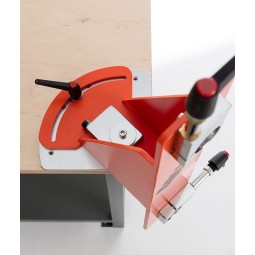 Detalle soporte giratorio bicicletas